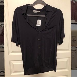 Urban Outfitters Collared Short Sleeve Button Up